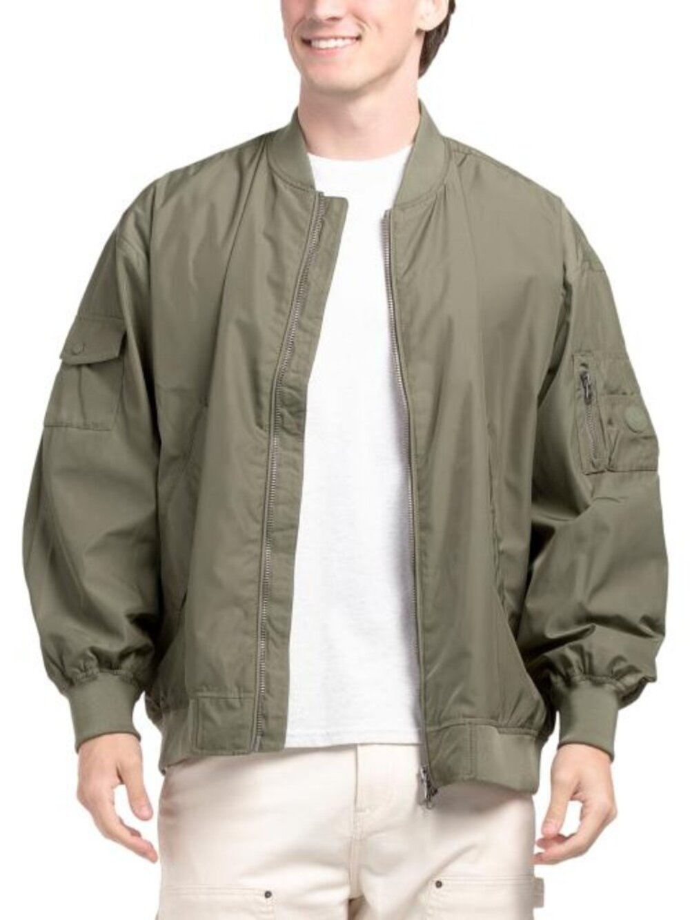 SAVE THE DUCK Jay Button Pocket Bomber Jacket